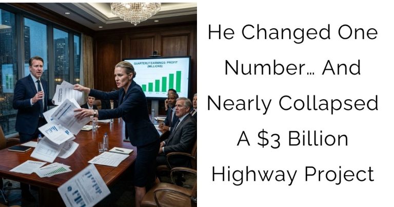 He Changed One Number… And Nearly Collapsed A $3 Billion Highway Project