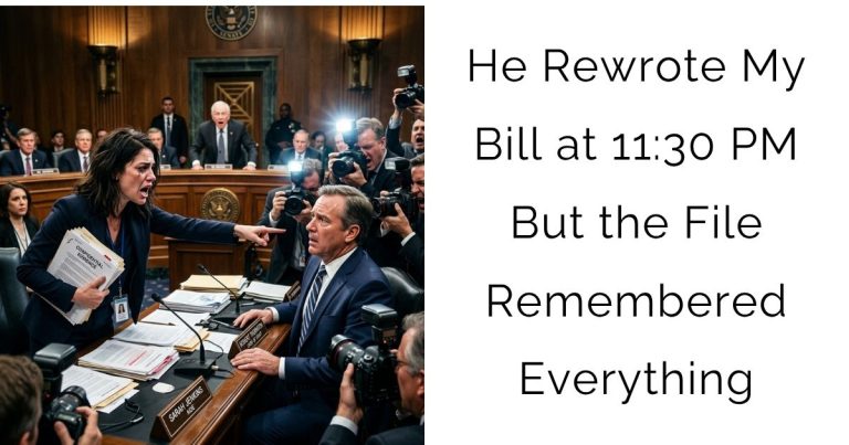 He Rewrote My Bill at 11:30 PM — But the File Remembered Everything