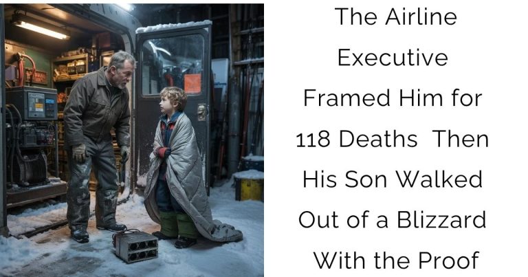 The Airline Executive Framed Him for 118 Deaths — Then His Son Walked Out of a Blizzard With the Proof