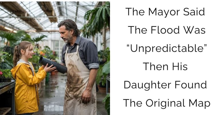 The Mayor Said The Flood Was “Unpredictable” — Then His Daughter Found The Original Map