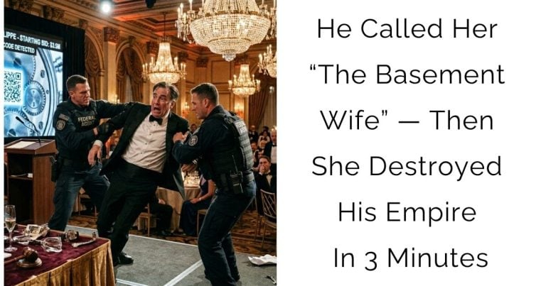 He Called Her “The Basement Wife” — Then She Destroyed His Empire In 3 Minutes