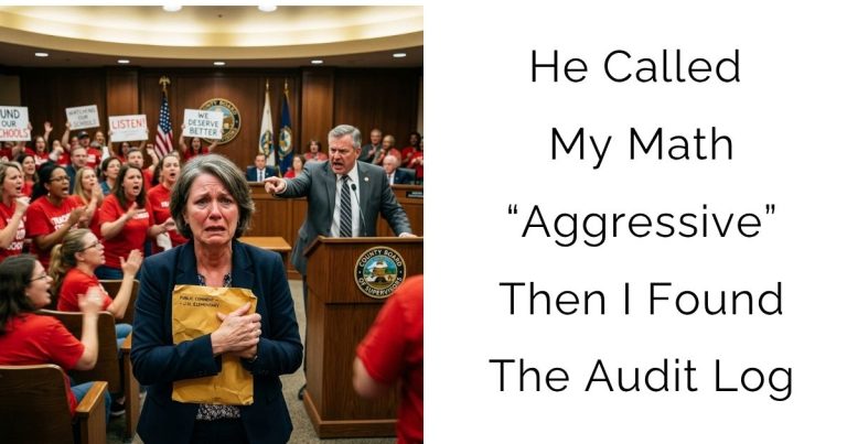 He Called My Math “Aggressive” — Then I Found The Audit Log