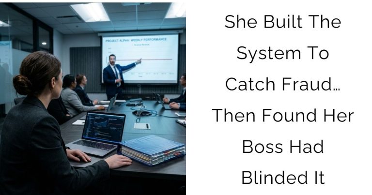 She Built The System To Catch Fraud… Then Found Her Boss Had Blinded It