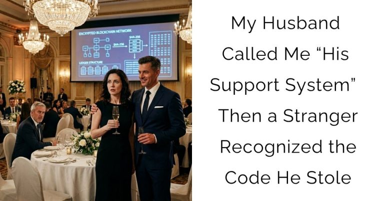My Husband Called Me “His Support System” — Then a Stranger Recognized the Code He Stole