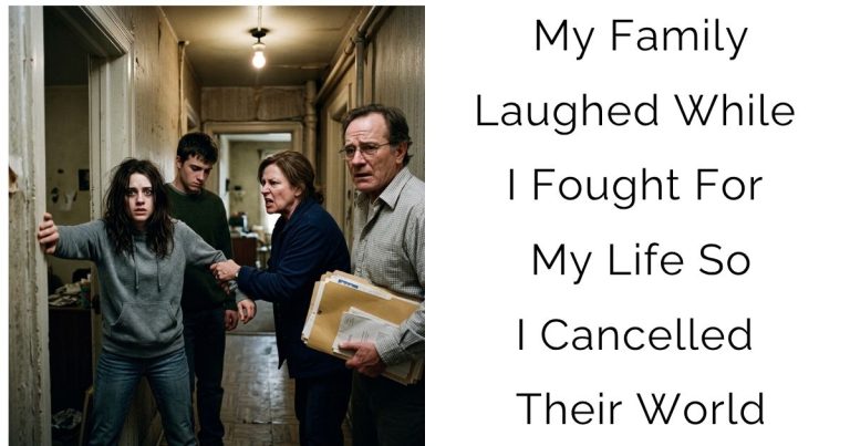 My Family Laughed While I Fought For My Life So I Cancelled Their World