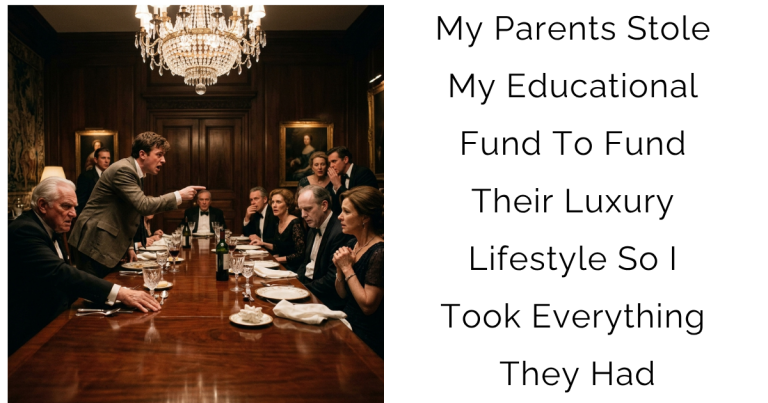 My Parents Stole My Educational Fund To Fund Their Luxury Lifestyle — So I Took Everything They Had