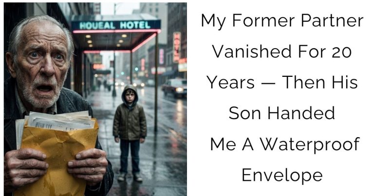 My Former Partner Vanished For 20 Years — Then His Son Handed Me A Waterproof Envelope