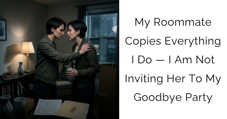 My Roommate Copies Everything I Do — I Am Not Inviting Her To My Goodbye Party