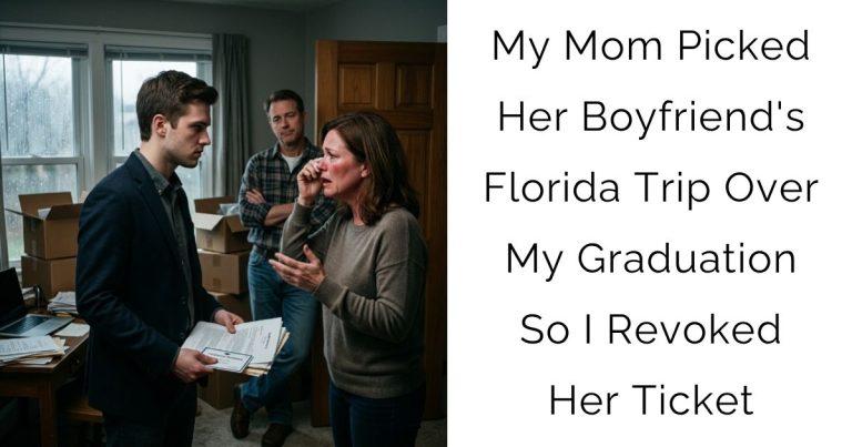 My Mom Picked Her Boyfriend’s Florida Trip Over My Graduation — So I Revoked Her Ticket