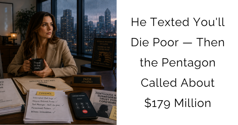 He Texted You’ll Die Poor — Then the Pentagon Called About $179 Million