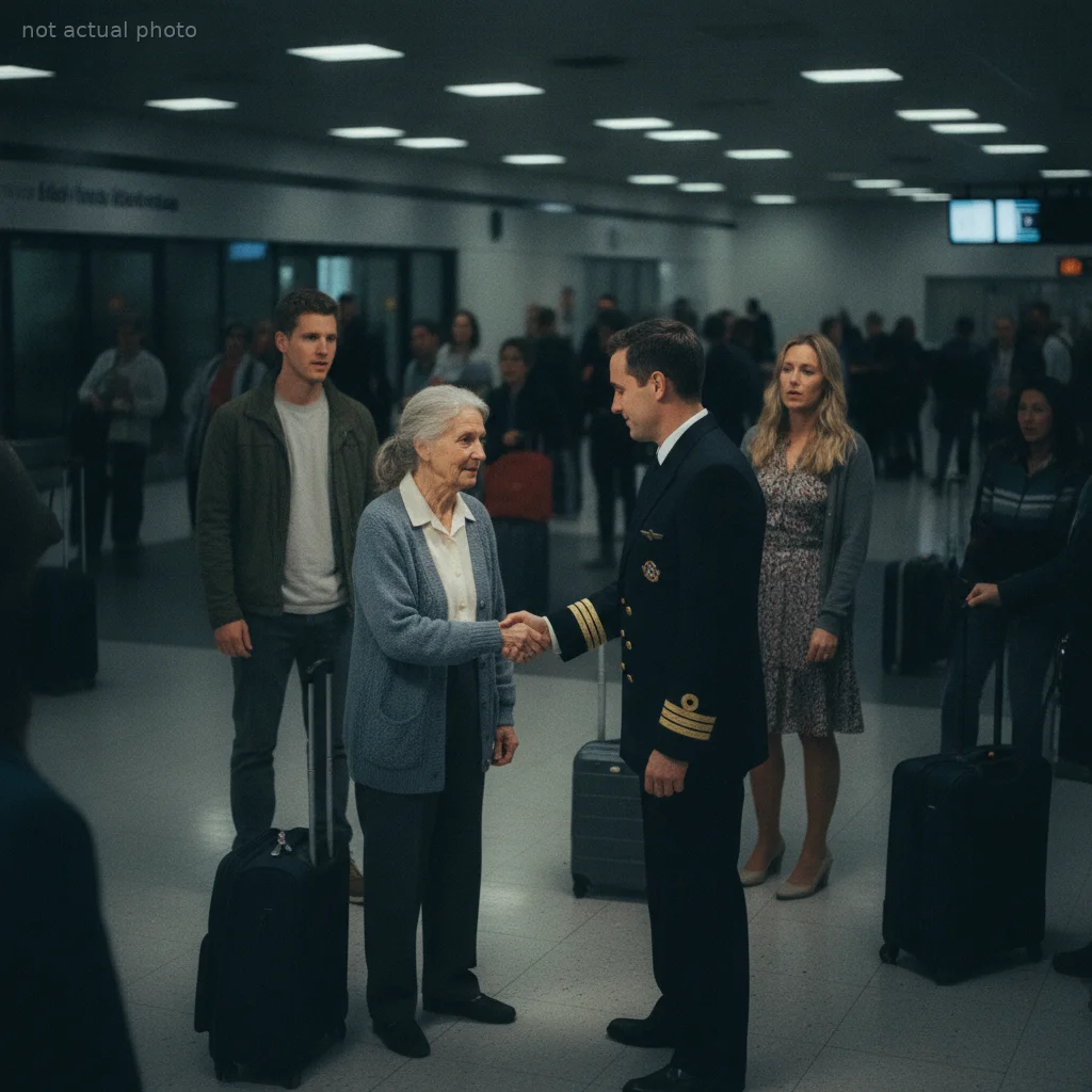 My Son Banished Me To Economy—Until The Airline Captain Stepped Out