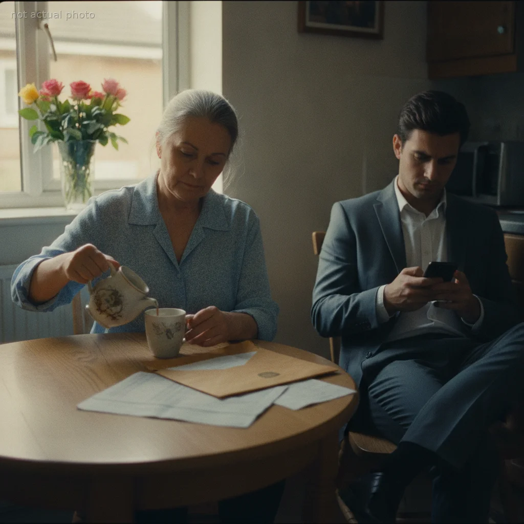 My Son Slid a Folder Across My Kitchen Table and Demanded I Pay His Wife's $300,000 Debt — So I Smiled, Poured Another Cup of Coffee, and Six Hours Later My Bank Account Was Empty