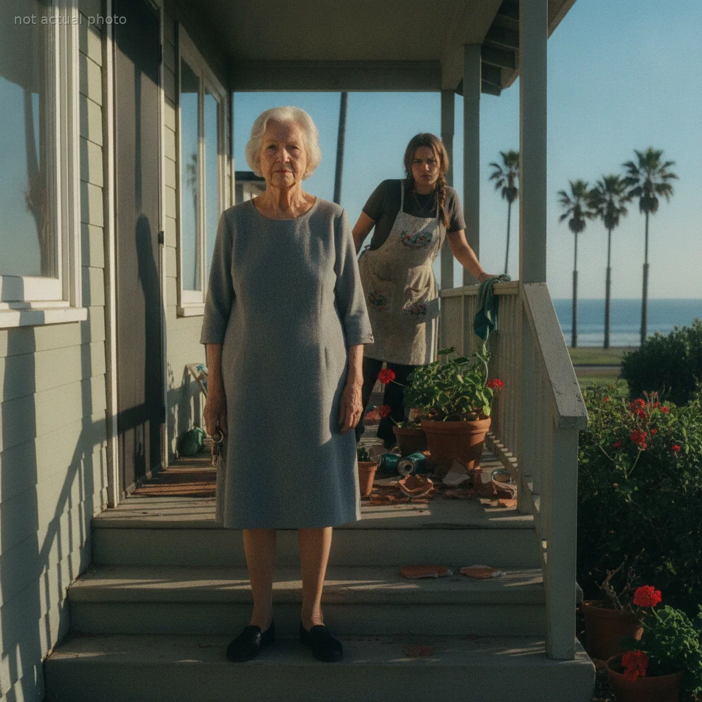 My Son's Wife Stood on the Balcony of the Beach House I Built With My Own Hands and Called Me an Old Parasite in Front of Her Whole Family — She Had No Idea the Quiet Widow She Was Throwing Out Had Spent Seventy Years Learning Exactly How to Take Everything Back