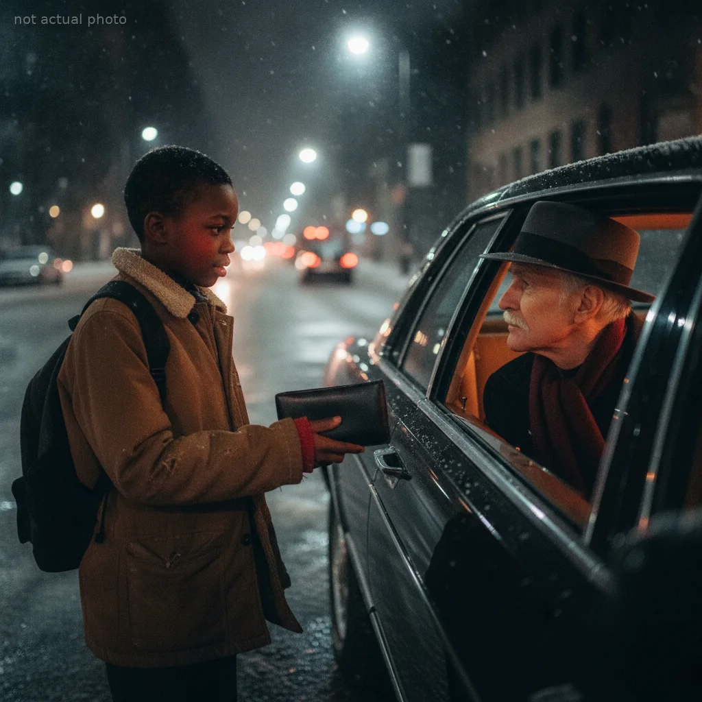 A Homeless Boy Ran Four Blocks Through a Freezing Night to Return a Billionaire's Dropped Wallet — He Said 