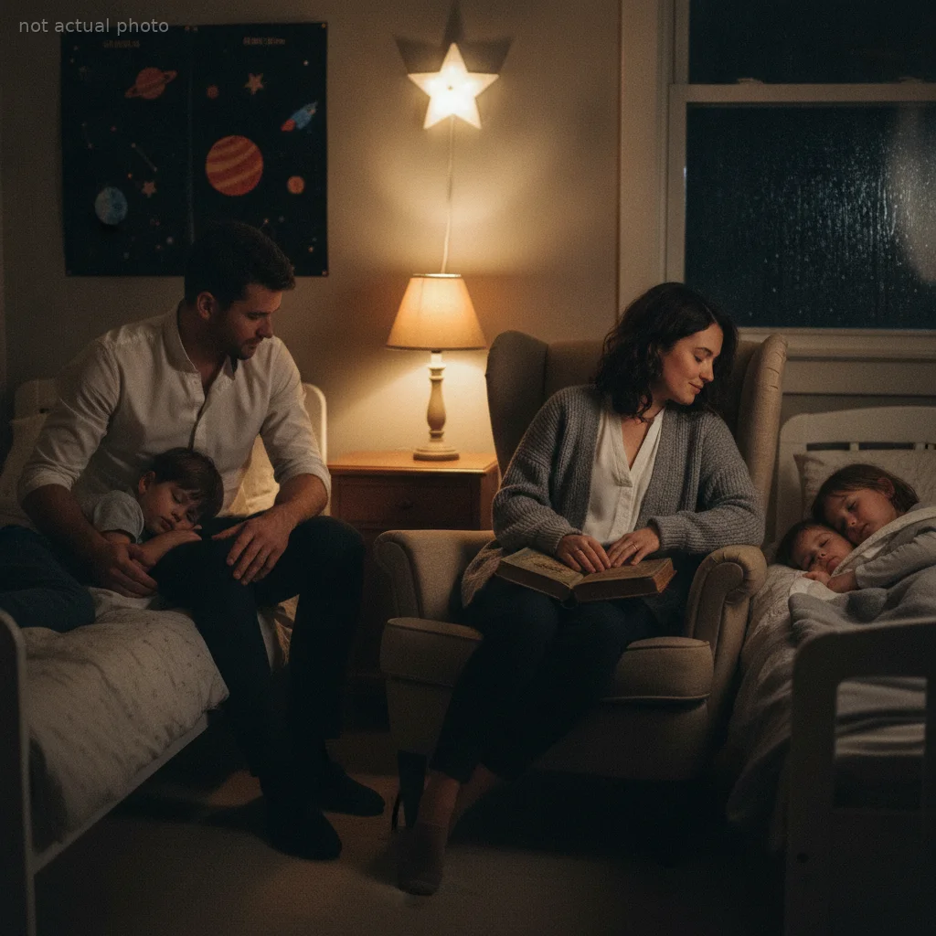 For Three Years I Came Home at Midnight and Let a Stranger Raise My Two Children — Until a Cancelled Meeting Sent Me Home Early, and I Stood Frozen in the Hallway Listening to the Lullaby My Nanny Was Singing, and Then Learned the Heartbreaking Reason She Stayed Late Every Single Night for Free