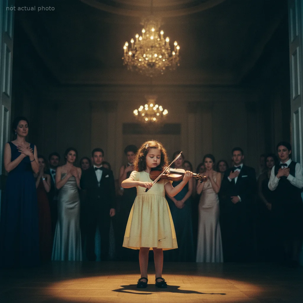 She Was 4 Years Old, Wearing a Safety-Pin Dress — What She Did on That Stage Made 200 Strangers Weep