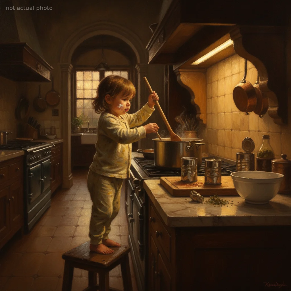 My Three-Year-Old Daughter Cooked Soup for My Billionaire Boss at 4AM on the Worst Day of His Year — And He Fell to His Knees