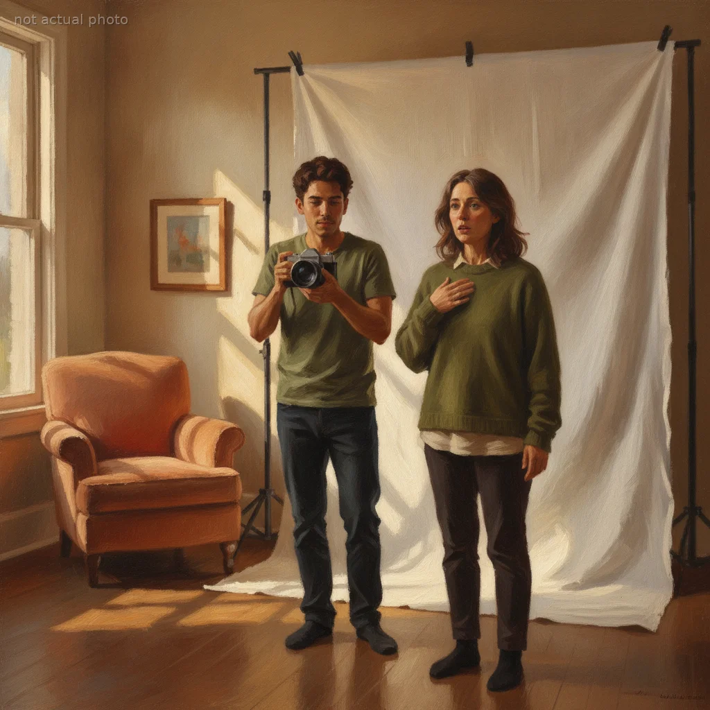 My Son Took My Photo and I Didn't Recognize the Woman Staring Back — Then I Heard My Husband's Voice Through the Wall