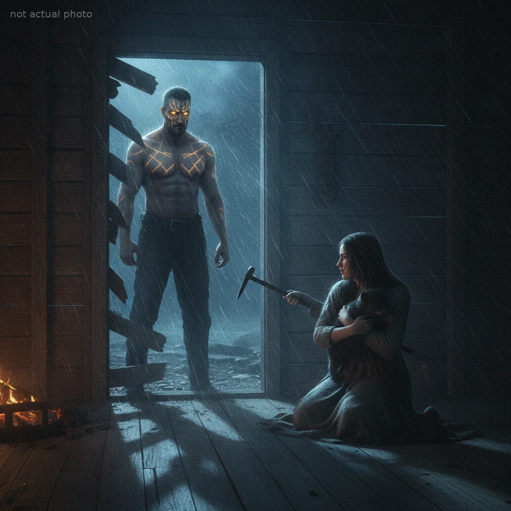 She hides in an abandoned cabin to avoid being claimed, until the Alpha King shows up at her door.
