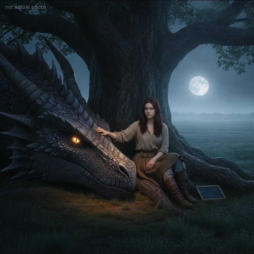 My Village Tied Me to an Altar to Die — Then the Dragon Chose Me as His Bride