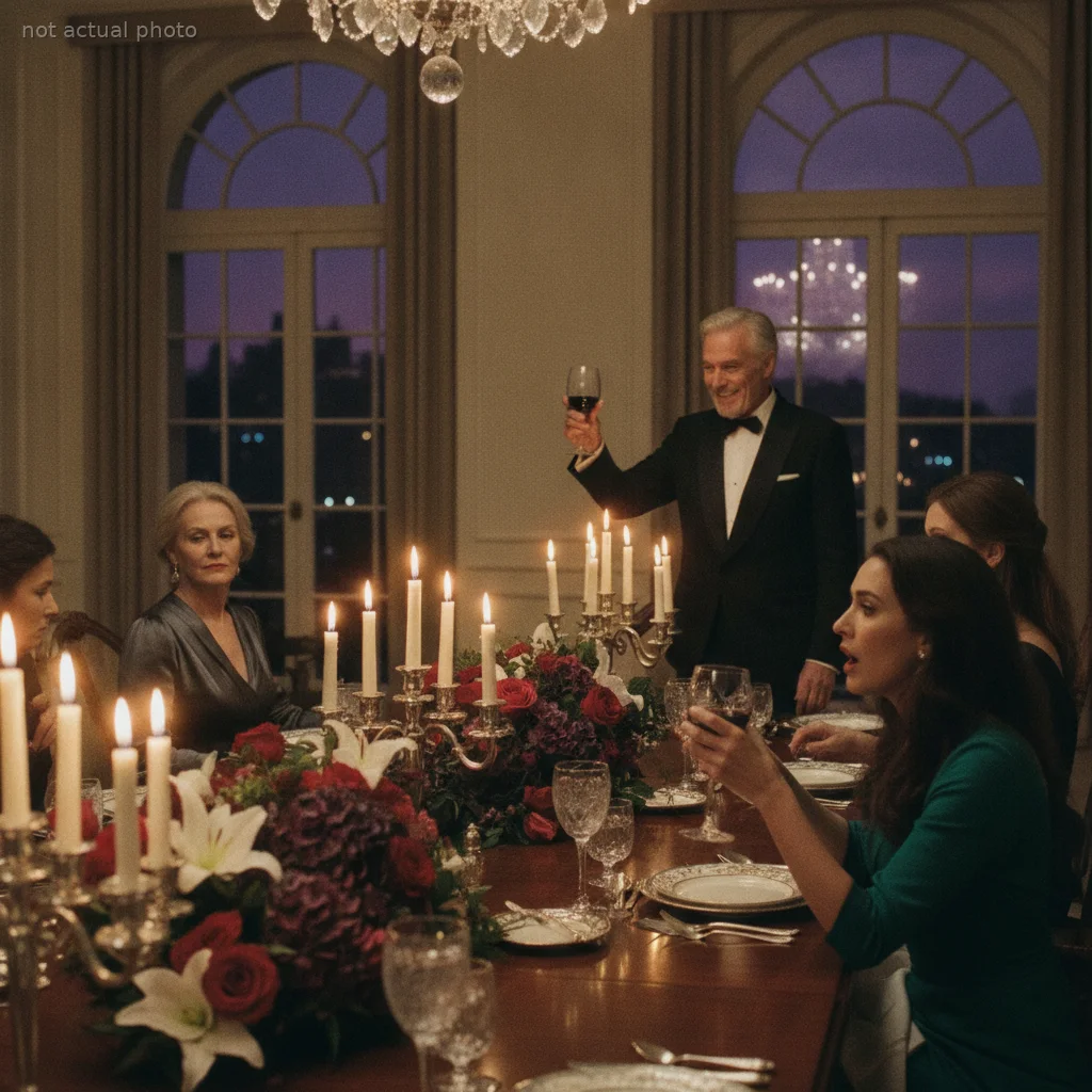 My Father Toasted His Three Daughters At Dinner — But The Name He Said Wasn't Mine.