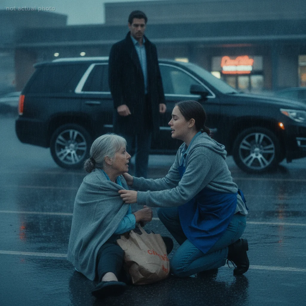 My Manager Fired Me For Saving An Old Woman In The Rain - He Didn't Know Her Son Was Watching
