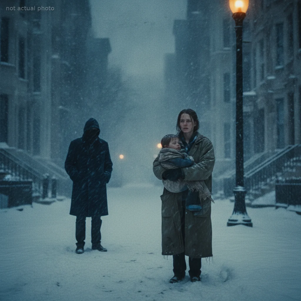 The Snow Was Freezing My Son Until A Stranger Asked One Question