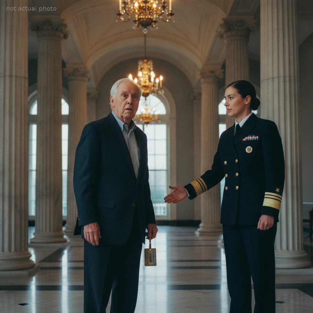 My Father Smirked At My White House Exclusion — Then The Admiral Handed Me The Mic