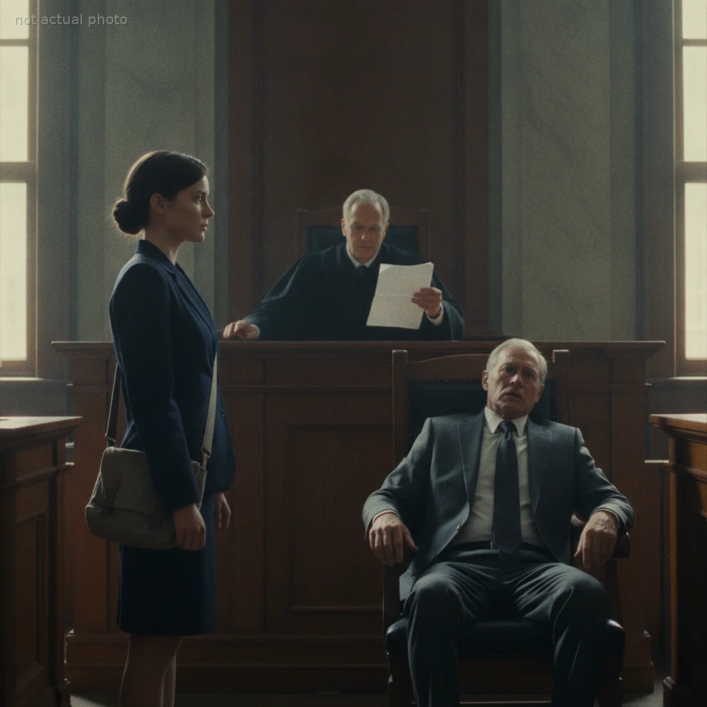 My Father Laughed When He Disinherited Me — Then The Judge Recognized My Face
