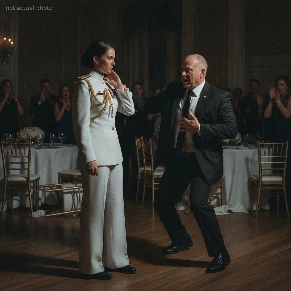 My Father Slapped Me At My Wedding For Wearing Military Medals — Then My Husband Exposed His Secret