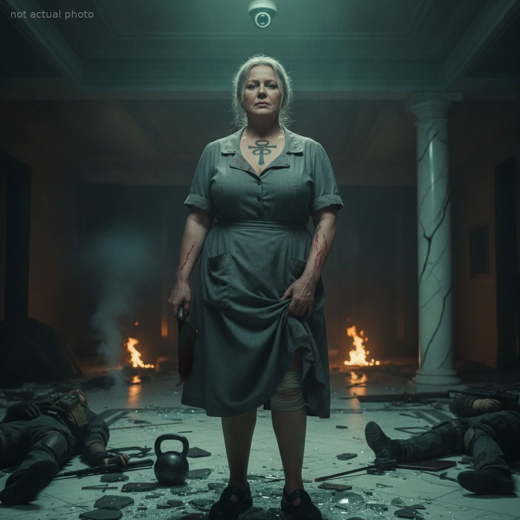 My Maid Locked Me In My Own Panic Room — Then I Watched Her Hunt Twelve Assassins With A Meat Cleaver