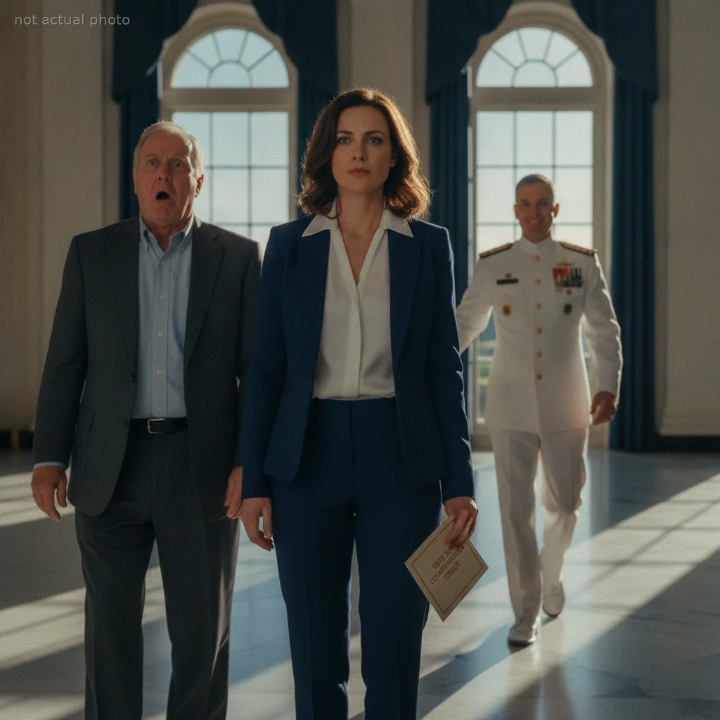 My Father Mocked Me at the White House — Until the Admiral Interrupted