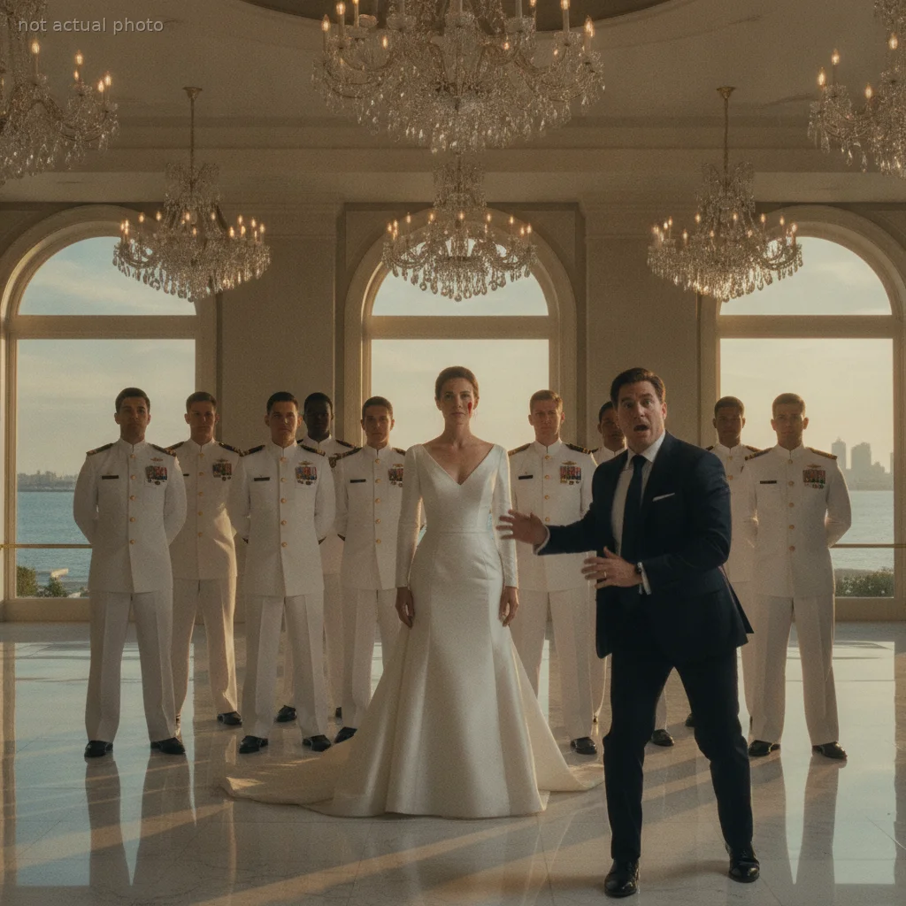 My Fiance Slapped Me At Our Wedding Reception — So My Navy Commanders Handled Him