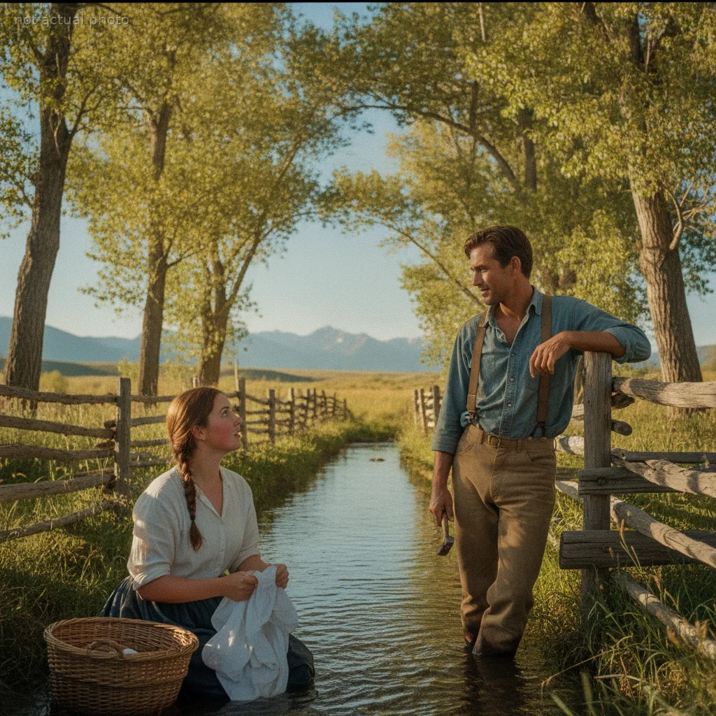 I Told Her Whoever Married Her Would Be a Lucky Man — I Never Expected Her to Look Up From the Creek and Whisper, 