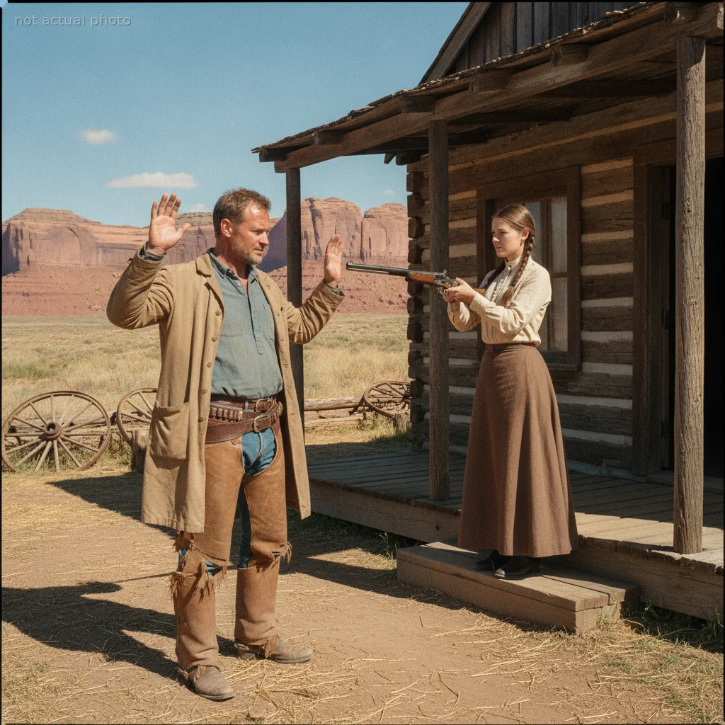 My Father Left Me An Empty Ranch, But I Arrived 10 Years Later To Find A Woman Pointing A Rifle At My Chest