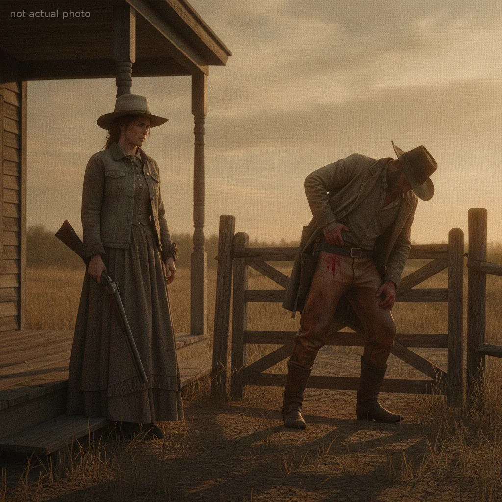 A wounded stranger rode onto my isolated farm — and brought a violent past to my doorstep.