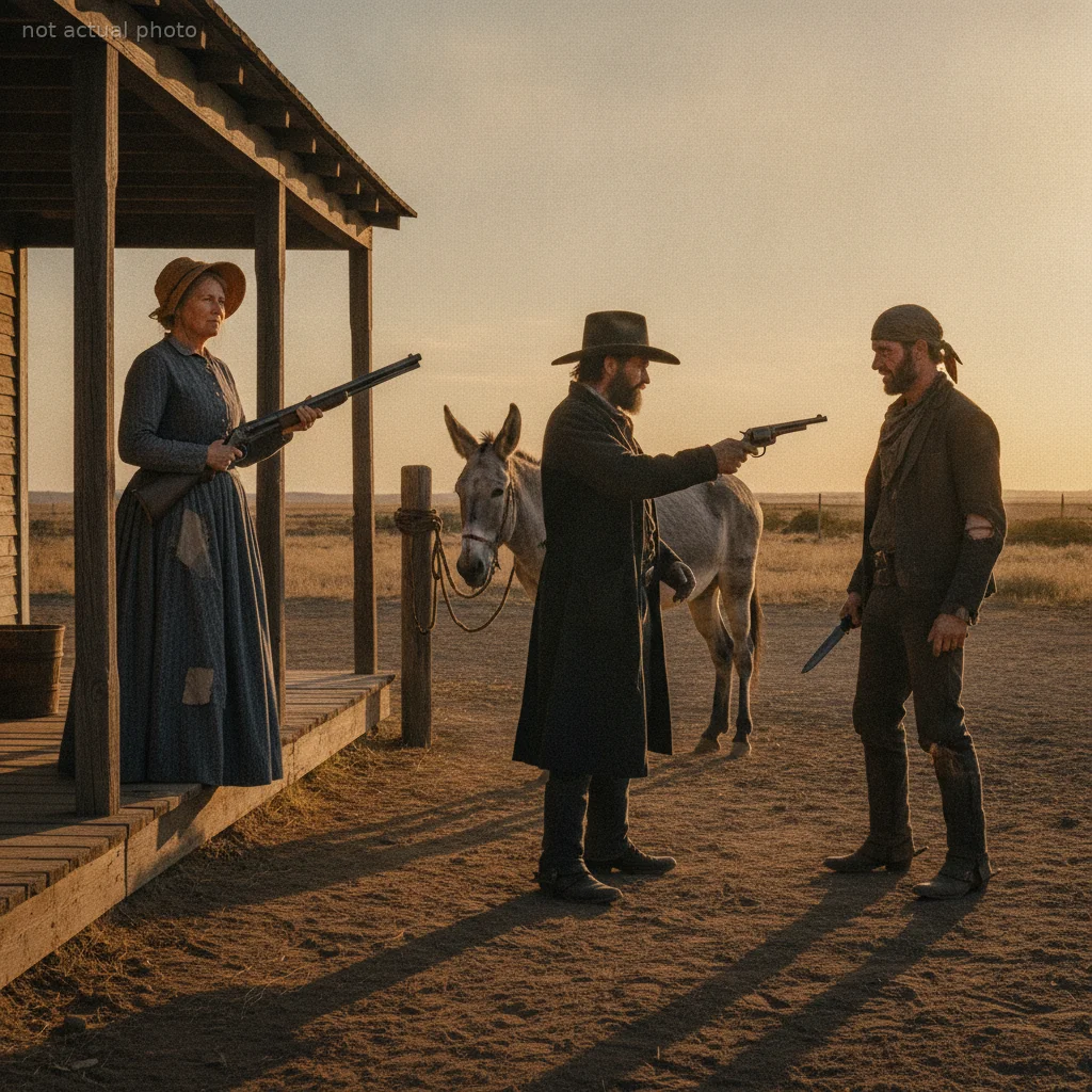 My Dead Son Hid His Savings Under Our Mule's Saddle — Then Six Outlaws Arrived