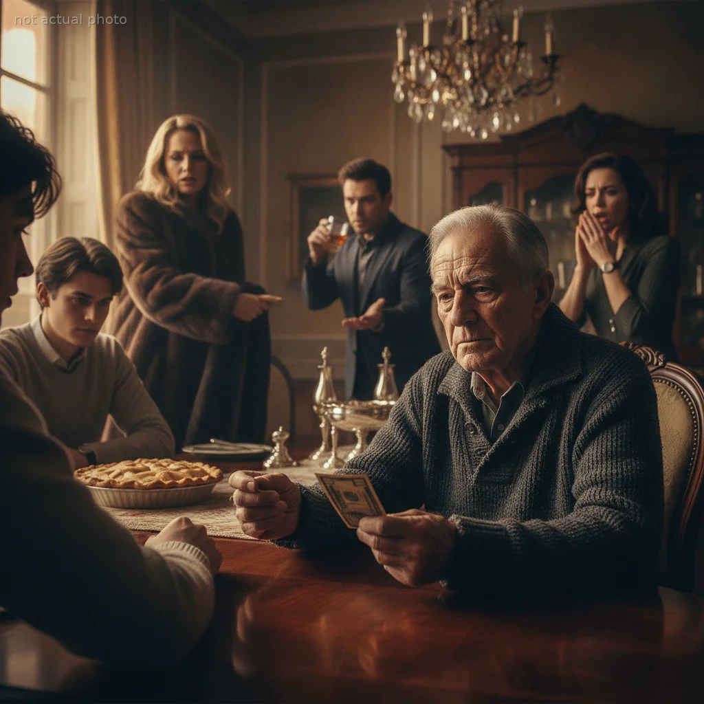 My Billionaire Grandfather Ruined Our Holiday Dinner With A Single Ten Dollar Bill