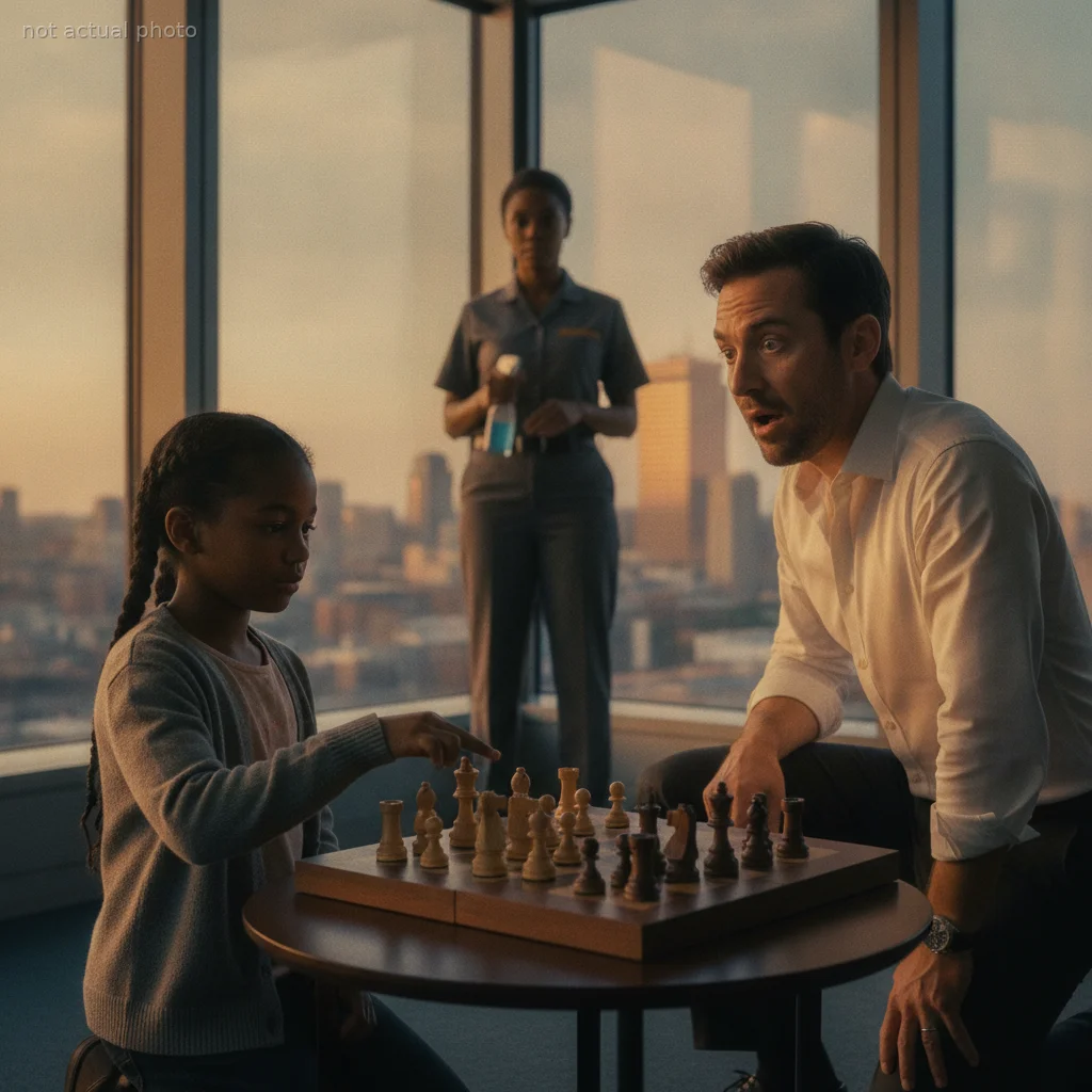 The CEO Found My Daughter Touching His Chess Set — He Was Supposed to Have Her Removed, Not Kneel Beside Her