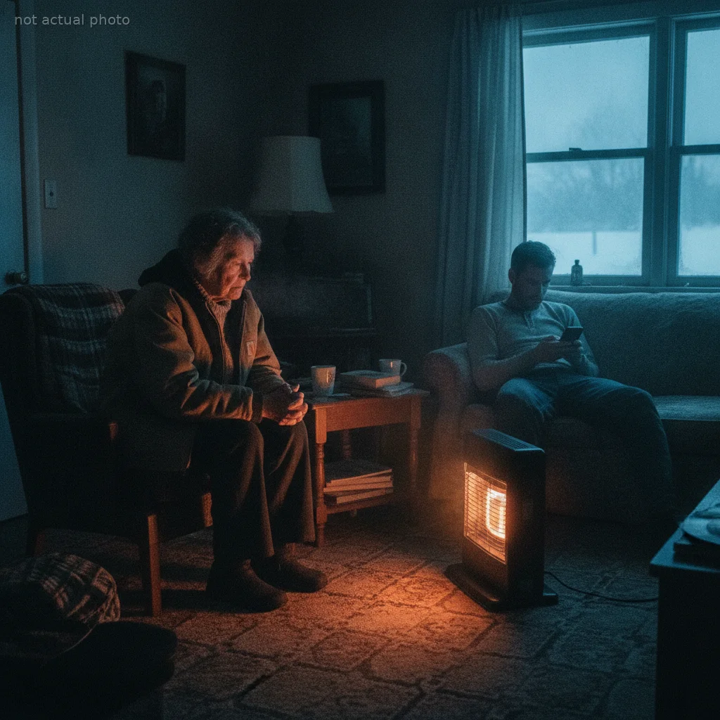 On Thanksgiving My Son Asked About the Five Thousand His Wife Sends — I Had No Heat Since October