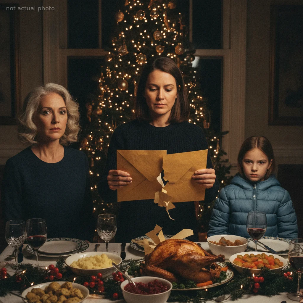 My Family Kicked Me Out At Christmas — Then Realized What I Had Just Torn Up