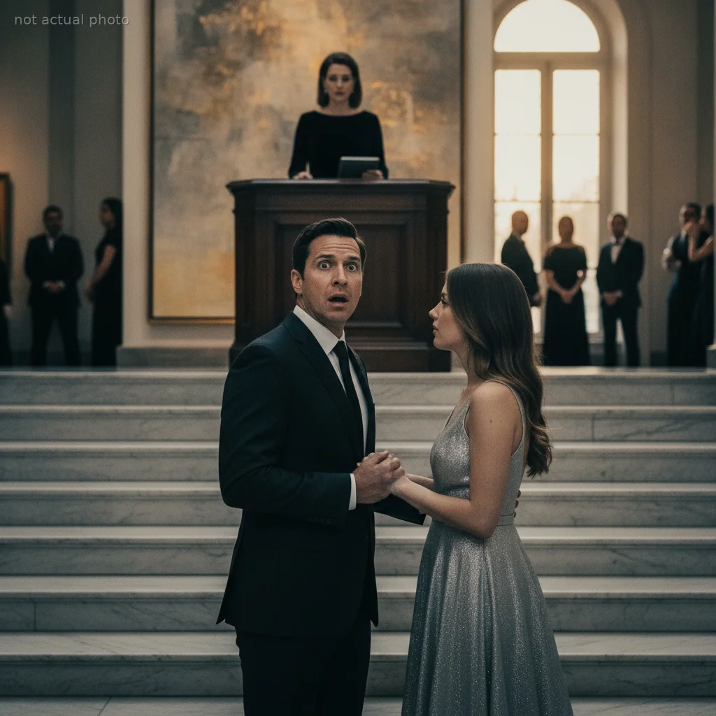 My Secret Mistress Escorted Me To An Elite Art Gala — Then My Quiet Wife Walked Onto The Main Stage
