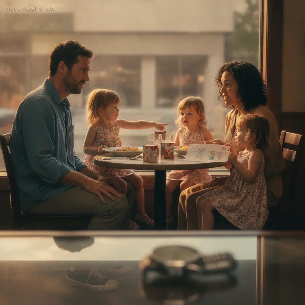 I brought my twin daughters to a blind date to ruin it but her reaction changed my life