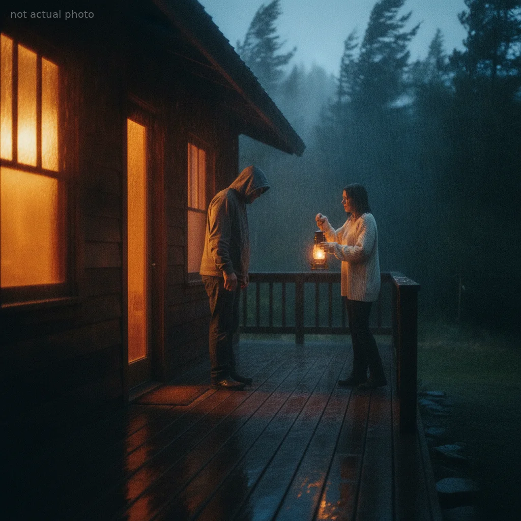 My Truck Died in a Mountain Storm — A Stranger Opened Her Door and Changed Everything