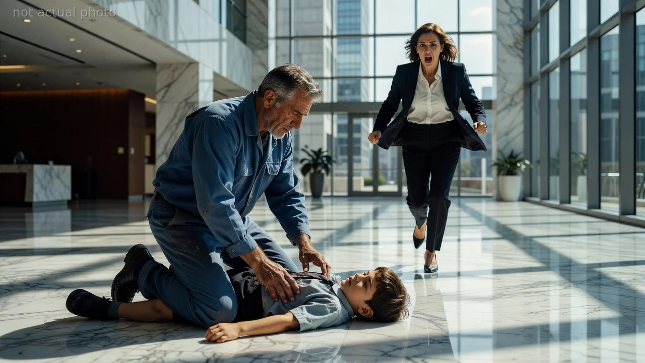 My CEO Fired The Janitor For Touching Her Son — Until The MRI Revealed The Truth