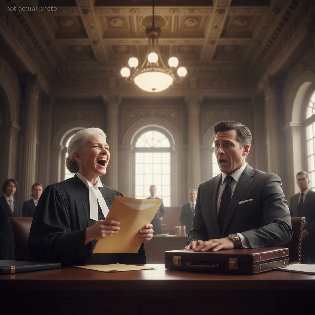 My Husband Mocked Me In Court For Half My Millions — Until My Envelope Made The Judge Laugh