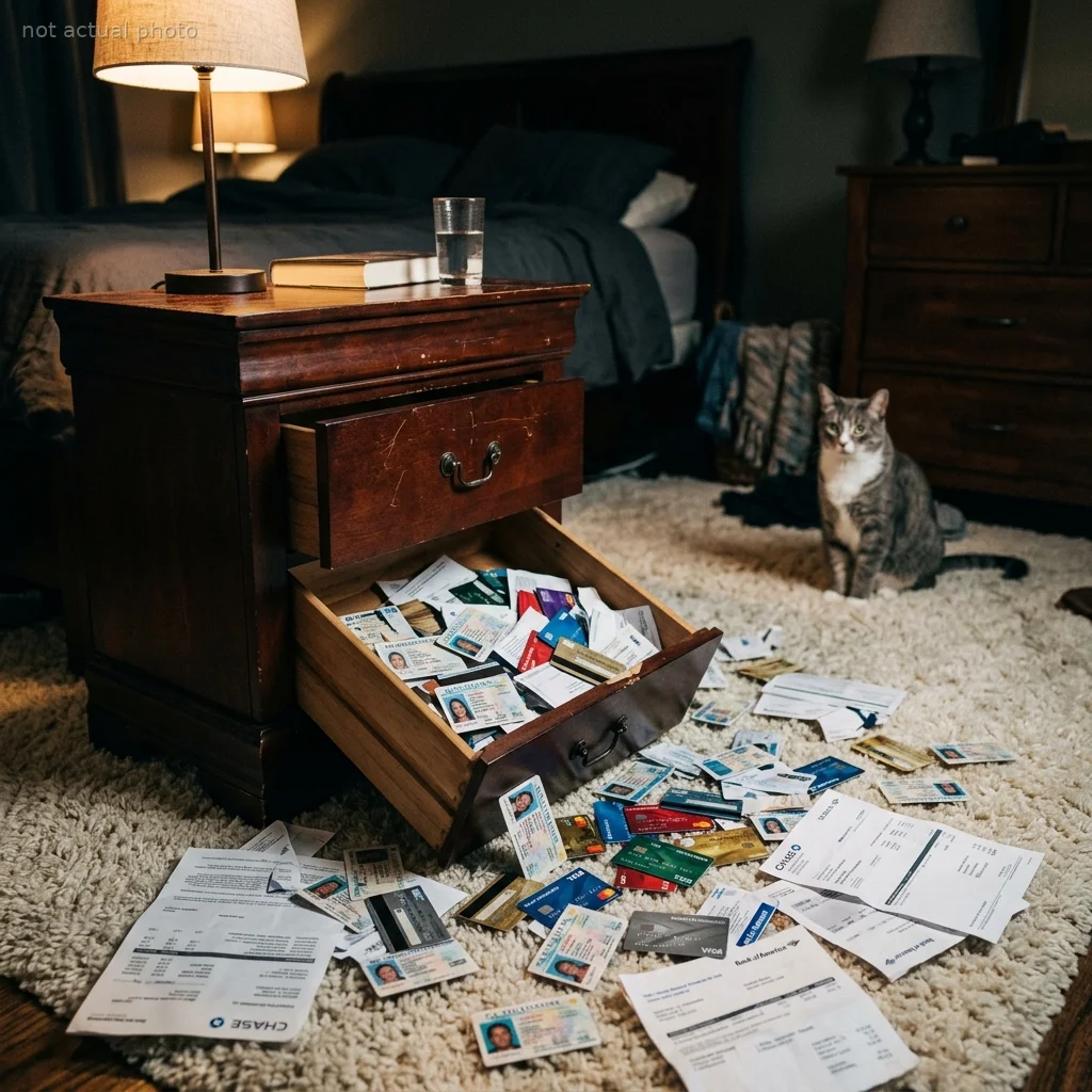 My Cat Knocked Over My Husband’s Locked Drawer. What Spilled Out Revealed A $2 Million Secret That Put Me In Immediate Danger