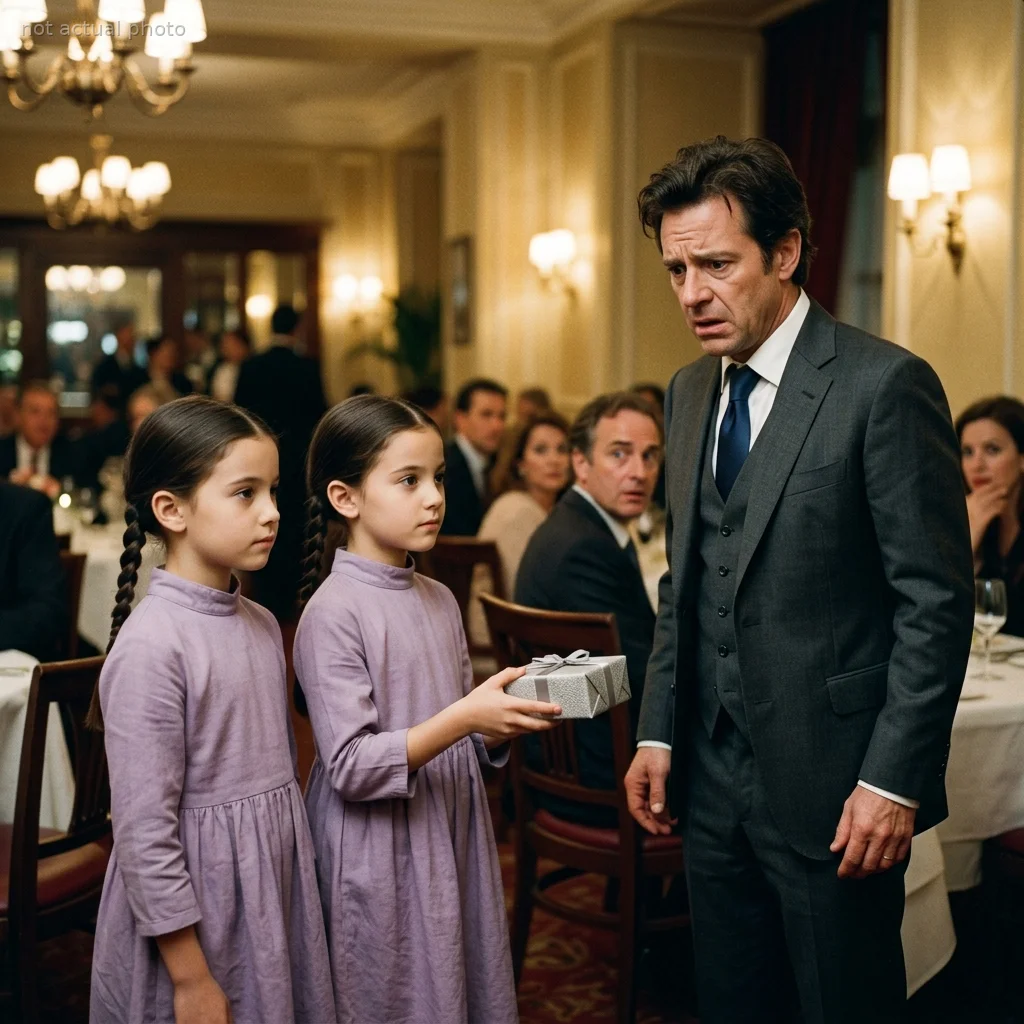 My Husband Brought His Secret Family To My Birthday Dinner — Then Our Eight-Year-Old Twins Handed Him A Box