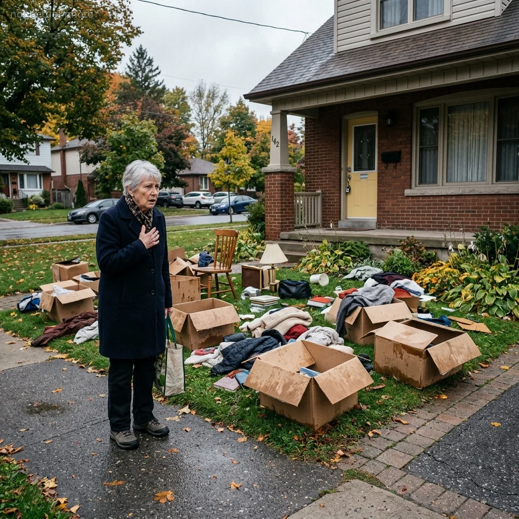 I Came Home to Find My Belongings on the Lawn—So I Sold the House With Them Inside