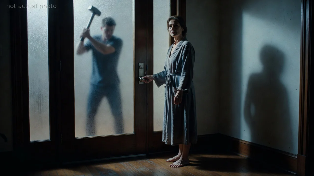 My Son Tried To Break Down My Door With A Sledgehammer — Then He Saw Who Was Standing Behind Me